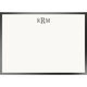 Titanium Metallic Bordered Flat Note Cards Image 2 of 3